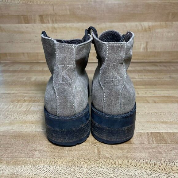 Calvin Klein Suede Leather Chukka Boot Size 8M - Picture 3 of 7